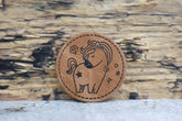 Kunstleder Label/Aufnäher Dreaming Horse